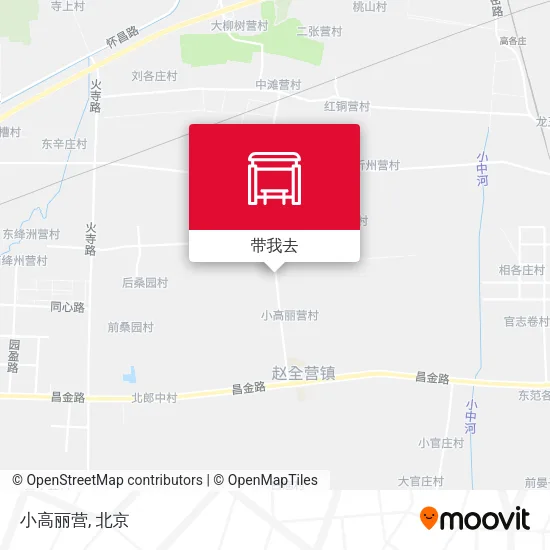 小高丽营地图