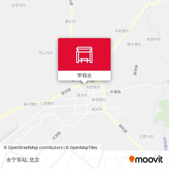 永宁车站地图
