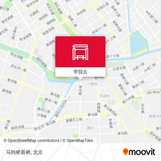 马驹桥新桥地图