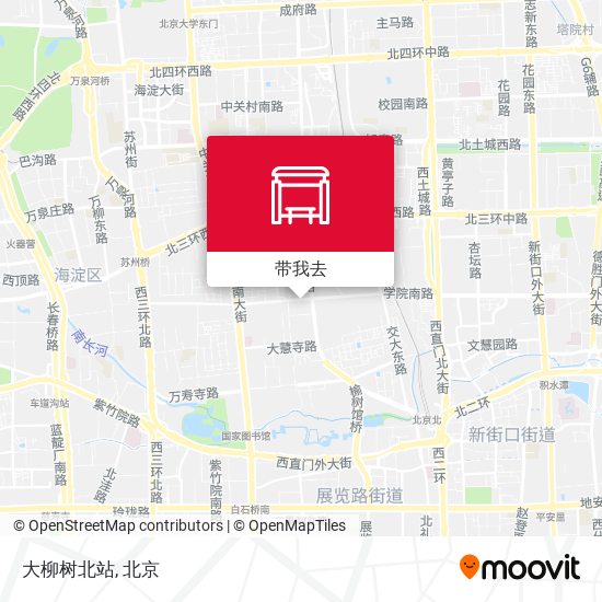 大柳树北站地图