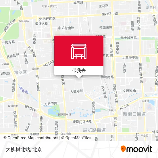 大柳树北站地图