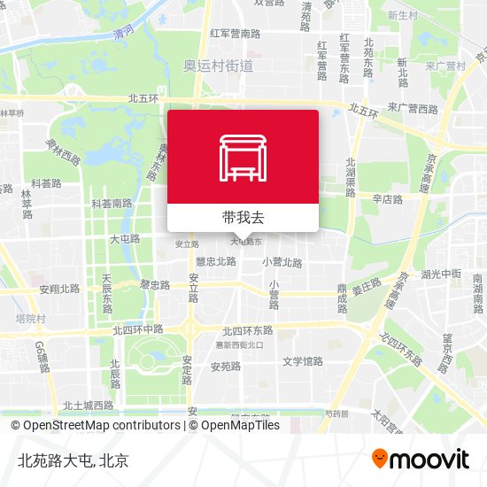 北苑路大屯地图