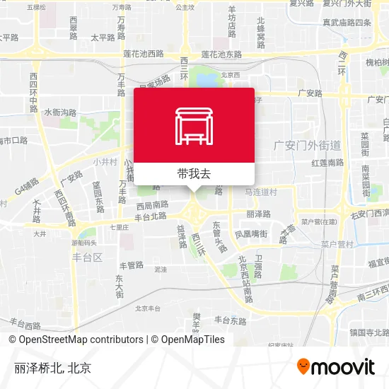 丽泽桥北地图