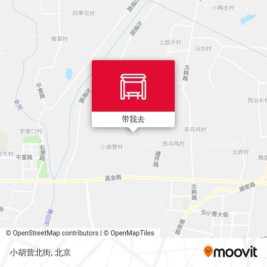 小胡营北街地图