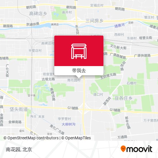 南花园地图