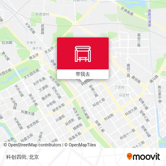 科创四街地图