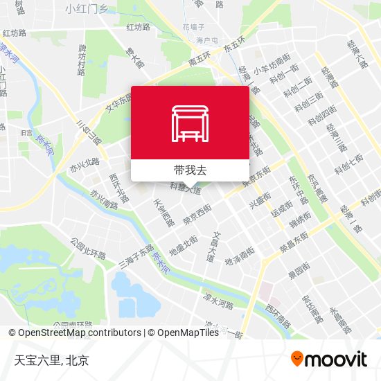 天宝六里地图