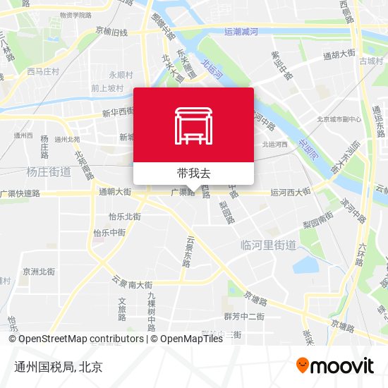 通州国税局地图