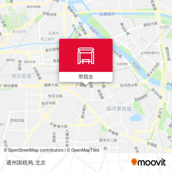 通州国税局地图