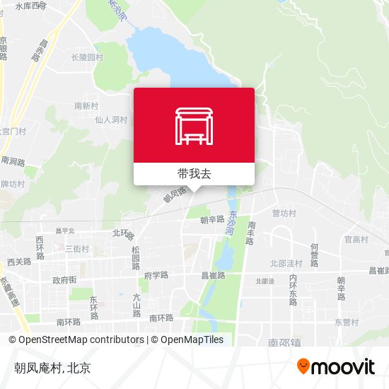 朝凤庵村地图