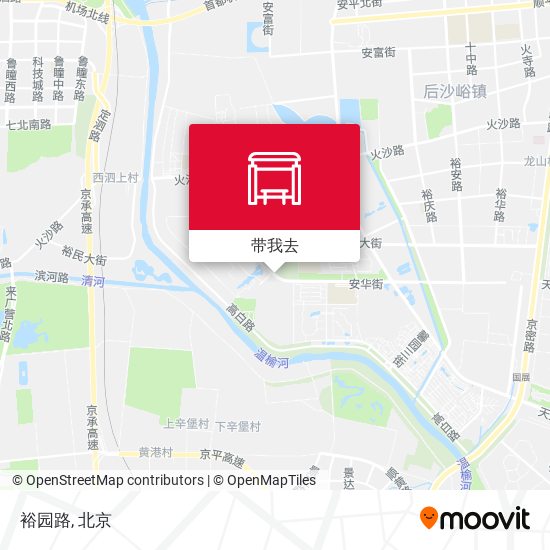 裕园路地图