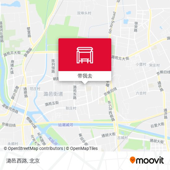 潞邑西路地图