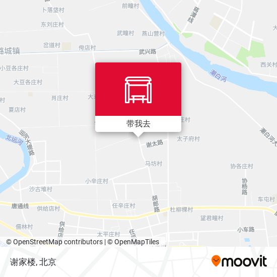 谢家楼地图