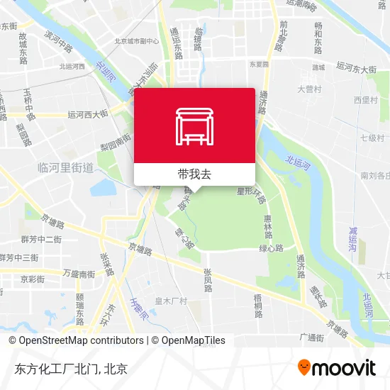 东方化工厂北门地图