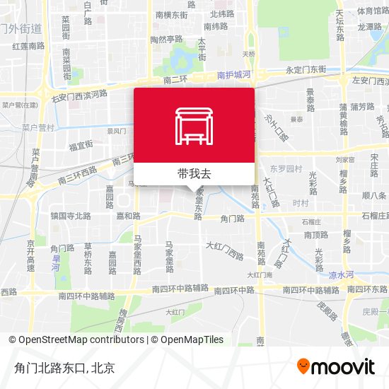 角门北路东口地图