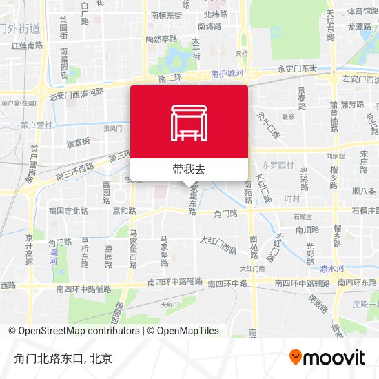 角门北路东口地图