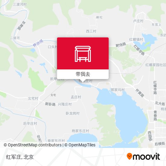 红军庄地图