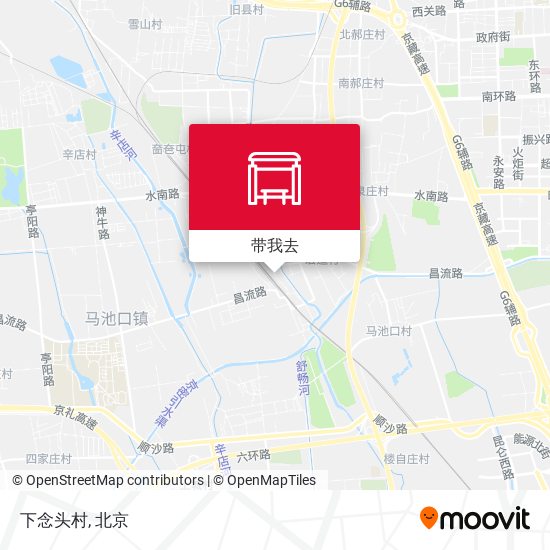 下念头村地图