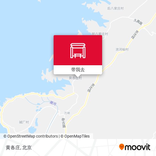 黄各庄地图