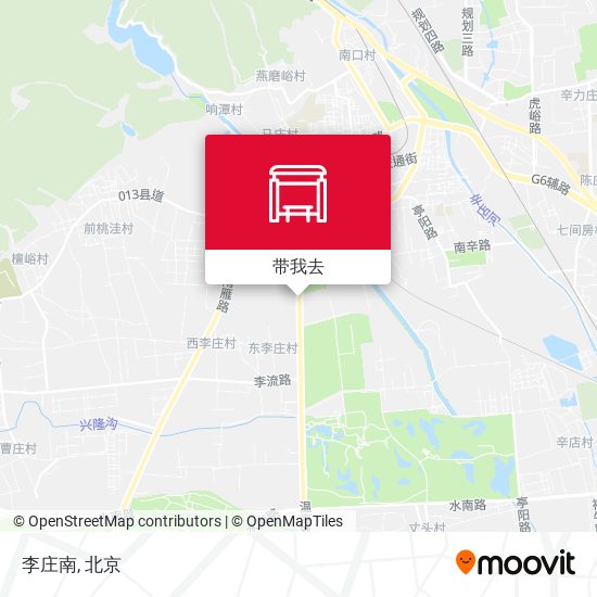 李庄南地图