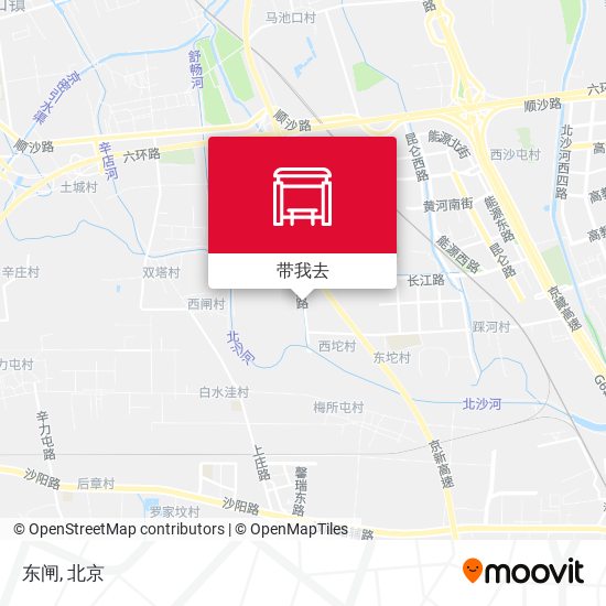 东闸地图