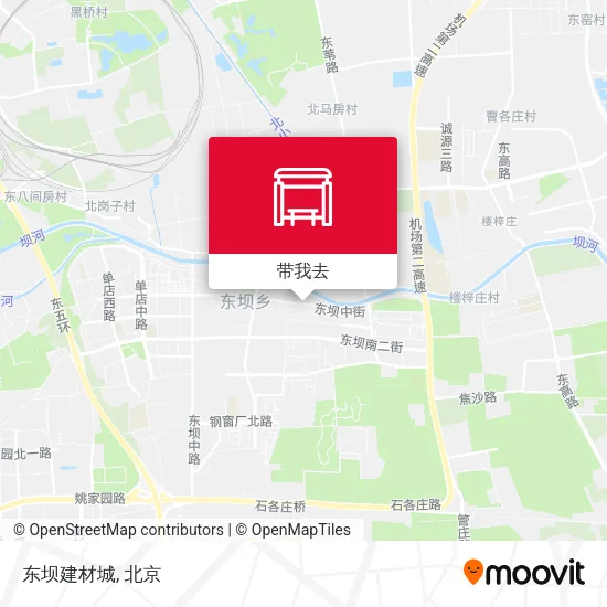 东坝建材城地图