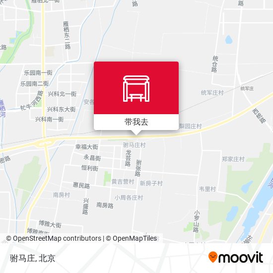 驸马庄地图