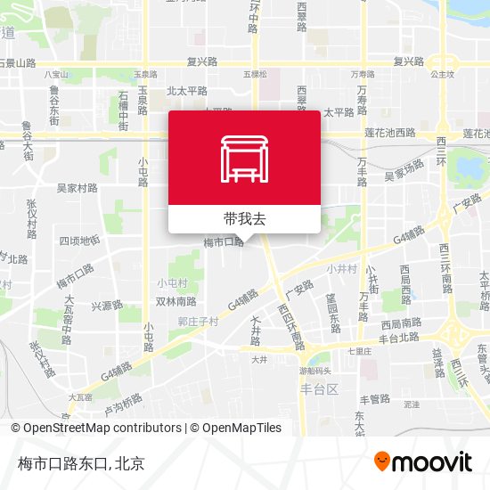 梅市口路东口地图