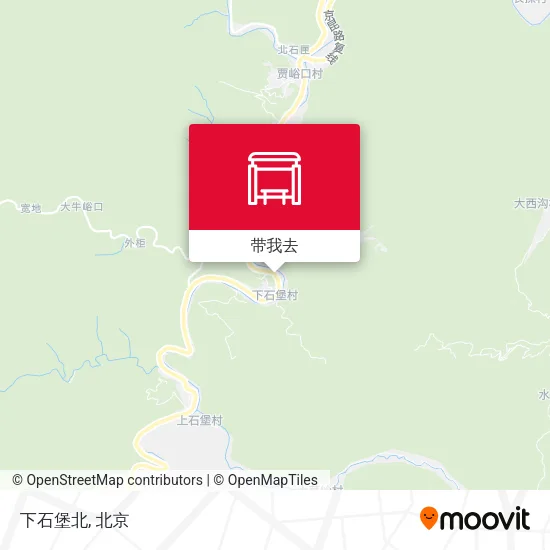 下石堡北地图
