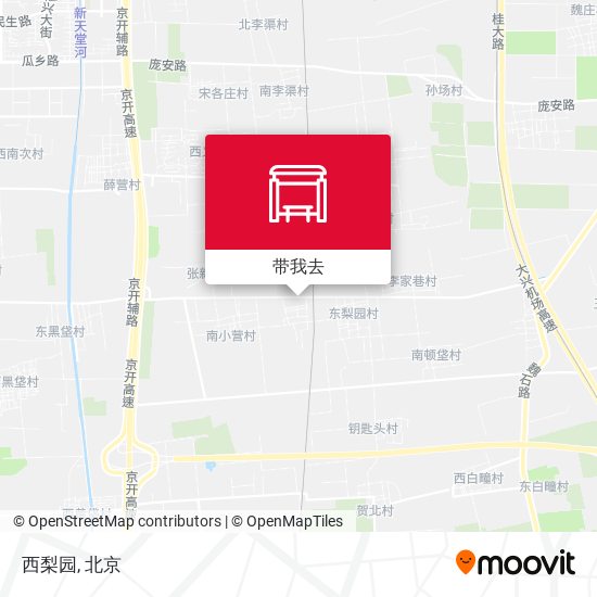 西梨园地图