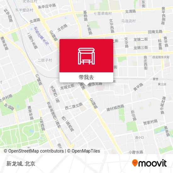 新龙城地图