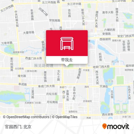 官园西门地图
