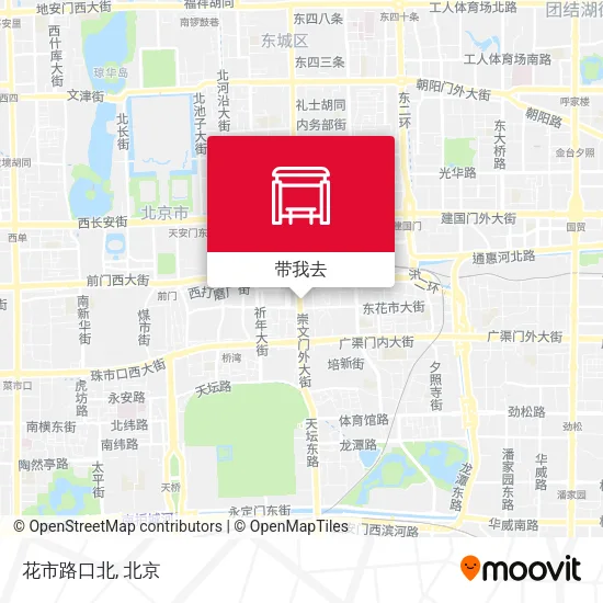 花市路口北地图