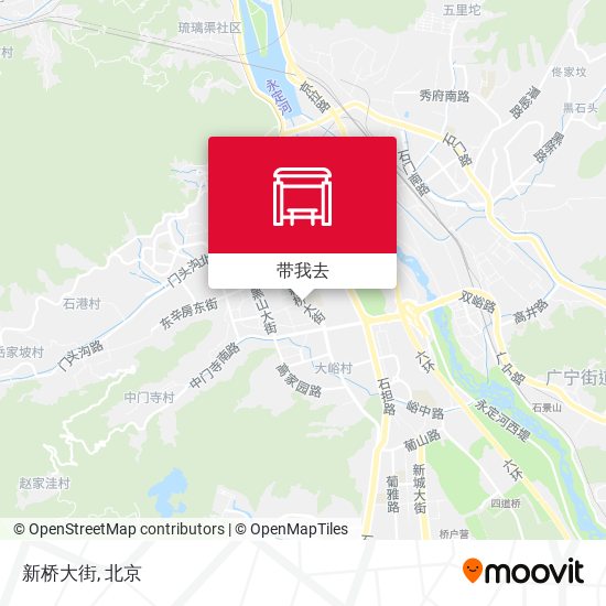 新桥大街地图