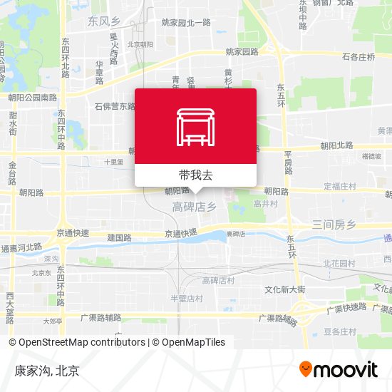 康家沟地图