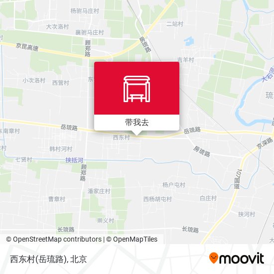 西东村(岳琉路)地图