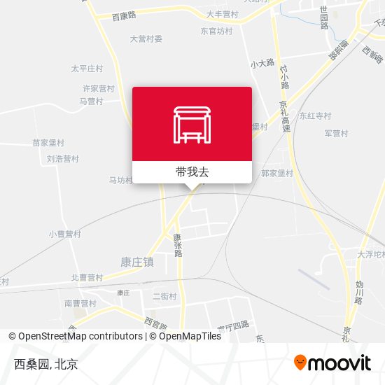西桑园地图