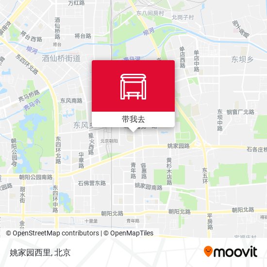 姚家园西里地图