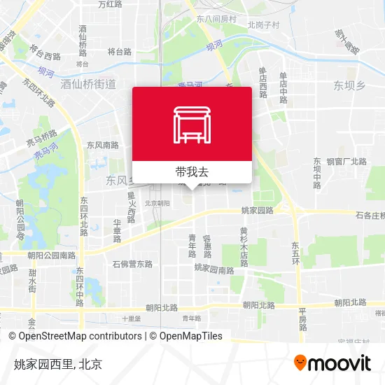 姚家园西里地图