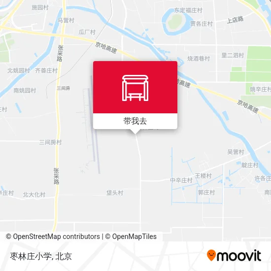枣林庄小学地图
