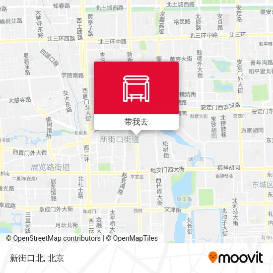 新街口北地图