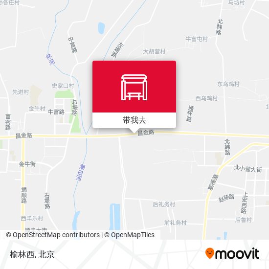 榆林西地图