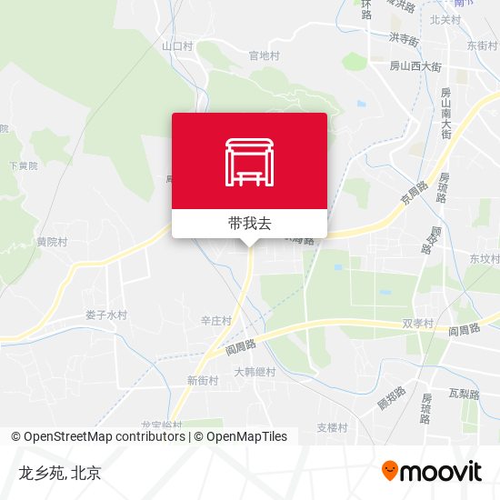 龙乡苑地图
