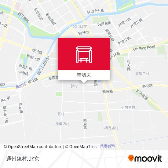 通州姚村地图