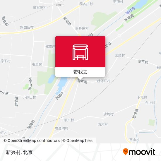 新兴村地图
