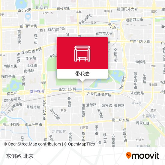 东侧路地图