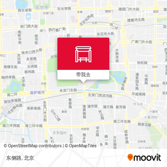 东侧路地图