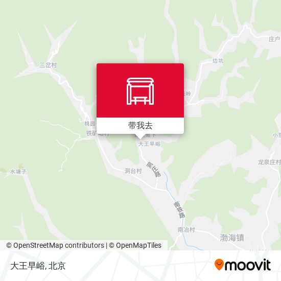 大王早峪地图