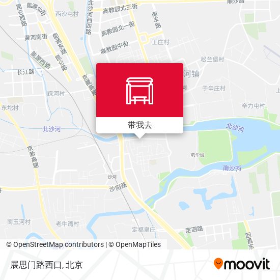 展思门路西口地图
