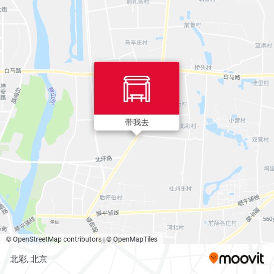 北彩地图